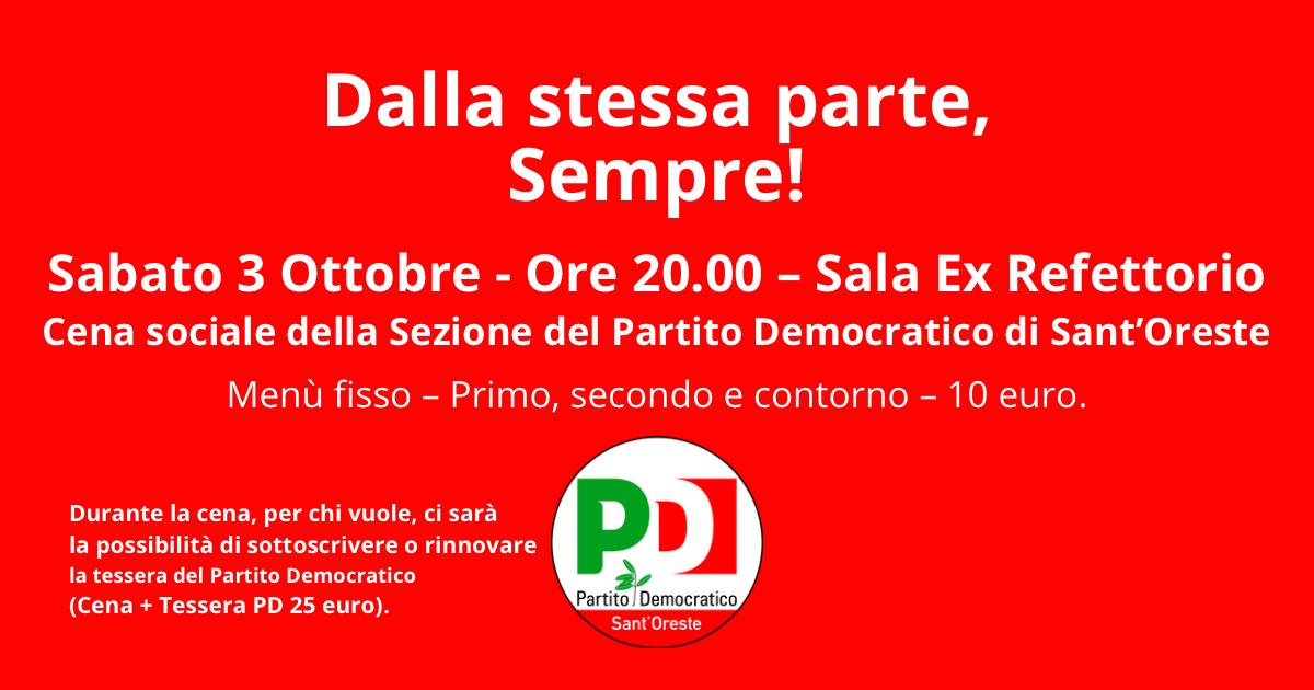 DALLA STESSA PARTE, SEMPRE!